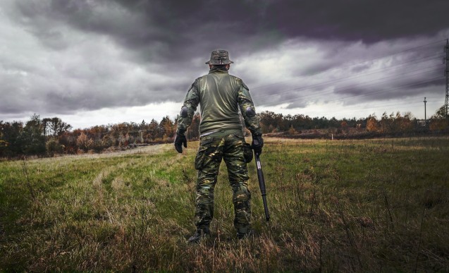 Image of a Captain with gun
